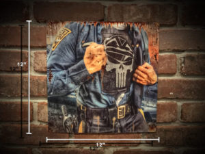 TUF 12x12 Metal Sign