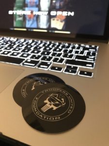 TUF Logo Sticker for MacBook