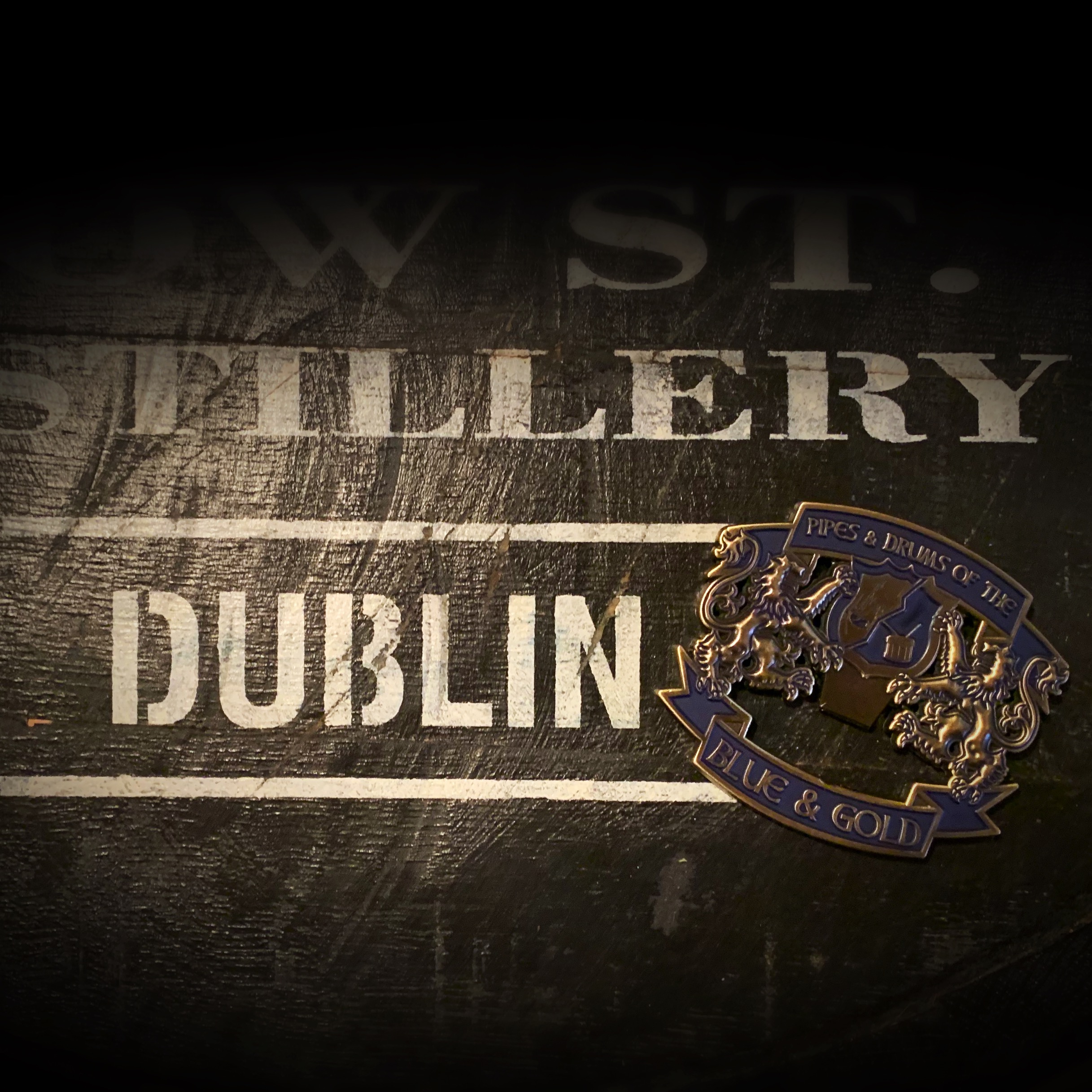 Pipes and Drums of the Blue and Gold Challenge Coin/ Bottle Opener