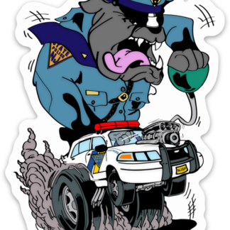 Road Dog Hot Rod Decal