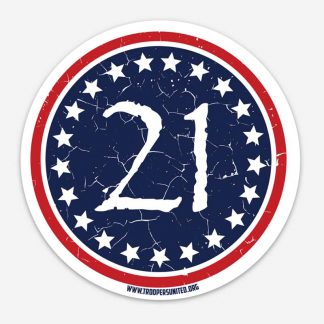 21 Patriot Decal