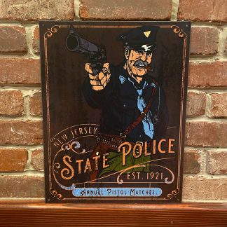 Annual Pistol Matches Tin Sign