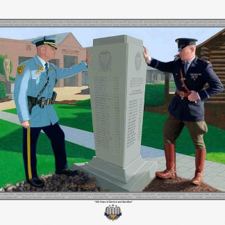 "100 YEARS of SERVICE and SACRIFICE" Print