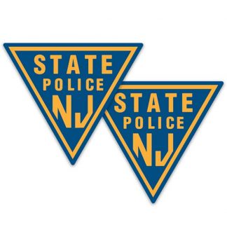 NJSP Blue Decal 2 Pack