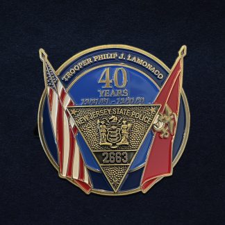 Trooper Lamonaco 40th Anniversary Commemorative Coin