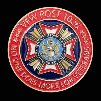 VFW Post 1026 Challenge Coin