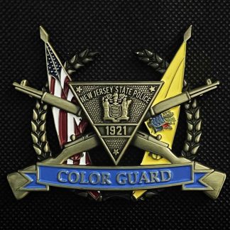 NJSP Color Guard Challenge Coin