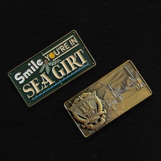 "Smile, You're In Sea Girt" NJSP Academy Challenge Coin