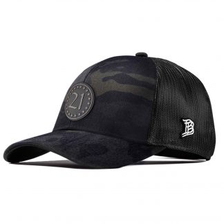 TUF 21 Multi Cam Snapback Flex Trucker Hat