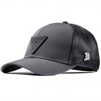 NJSP Charcoal/Black Snapback Flex Trucker Hat