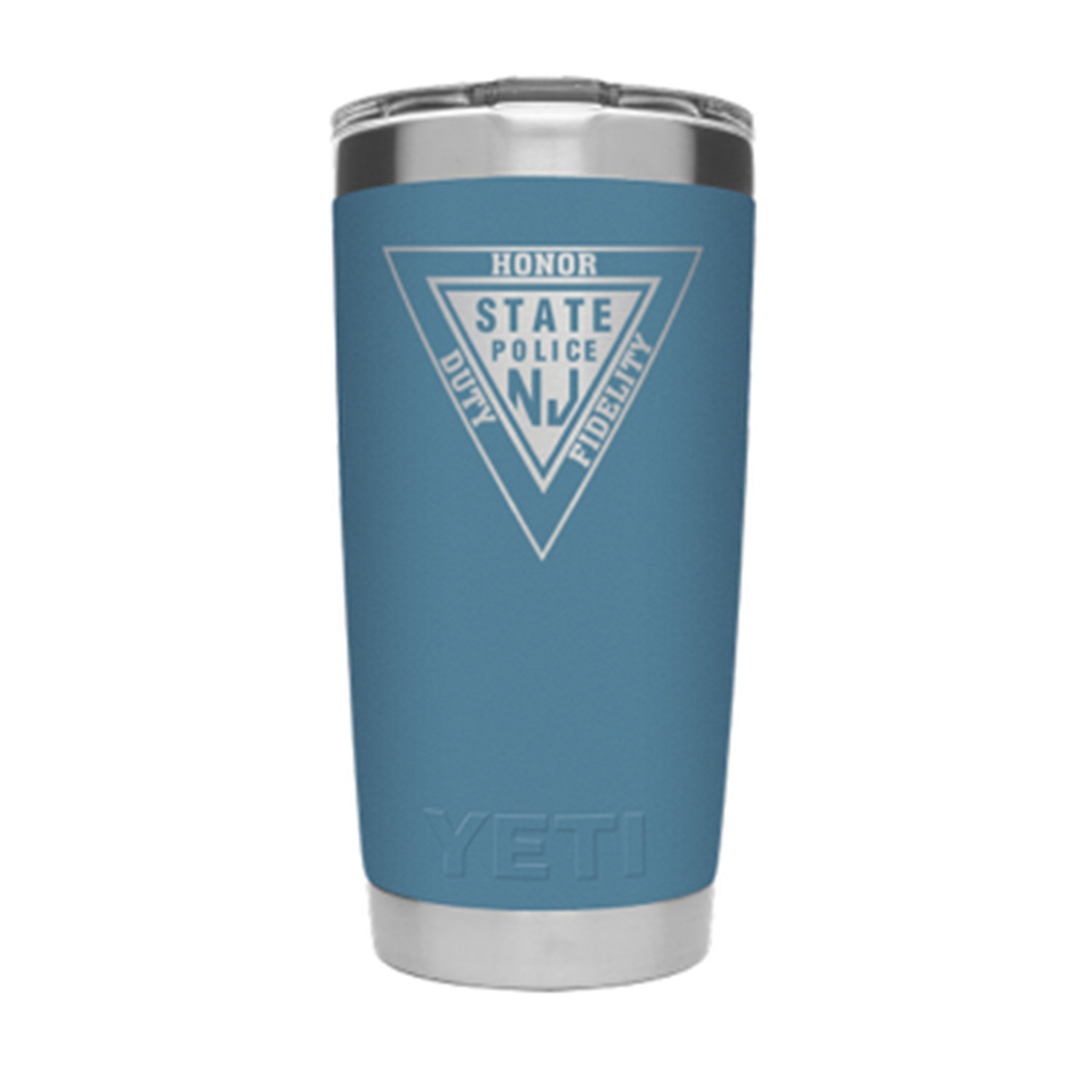 NJSP Honor Duty Fidelity Yeti Tumbler (Jersey Blue)