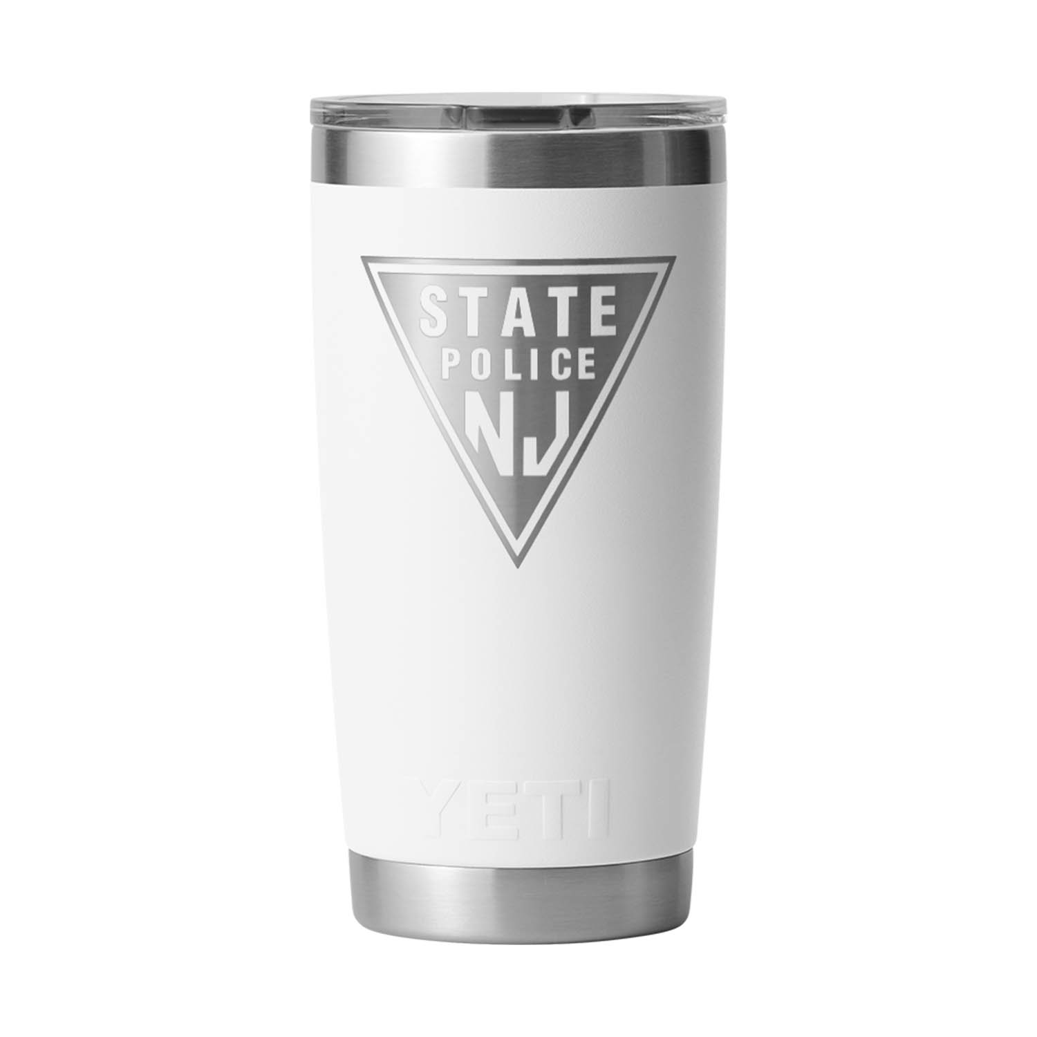 NJSP Patch Yeti Tumbler (White)