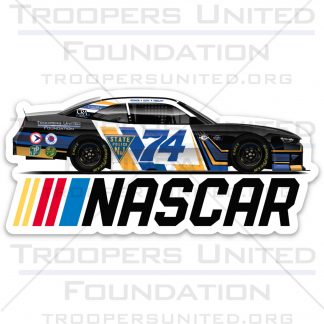 NJSP NASCAR Decal