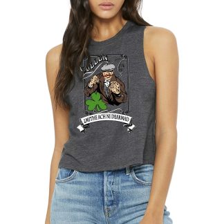 10th Anniversary Trooper Cullen Memorial Women's Racerback Cropped Tank