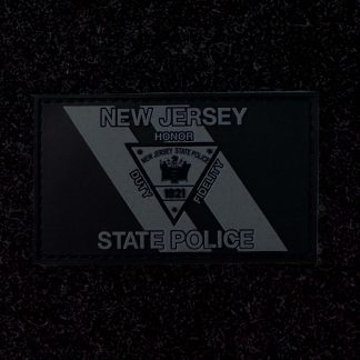 NJSP HQ Flag PVC Patch (Stealth)