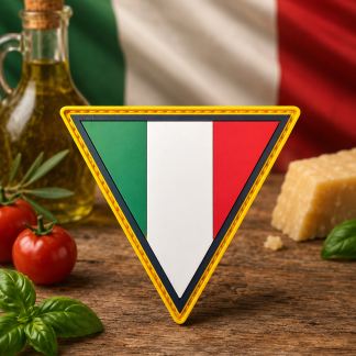 TUF Italian Heritage PVC Patch