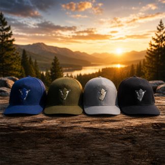 Jersey Roots 7 Panel Trucker Snapback Hat