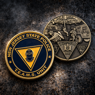 T.E.A.M.S. Unit Challenge Coin