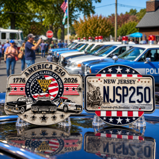 6th Annual Classic Car Show Challenge Coin