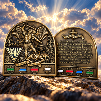 NJSP St. Michael Challenge Coin